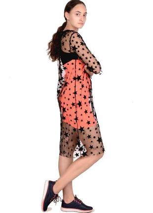Подвійне сукня-футляр з зірочками5 фото