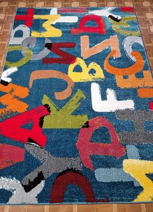 Дитячий килим. англійський алфавіт 2х3