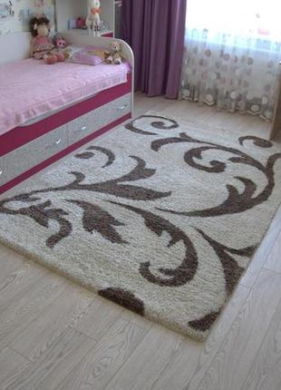 Пухнастий килим fantasy 1х22 фото