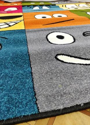 Дитячий килим смайлики 1.33х1.903 фото