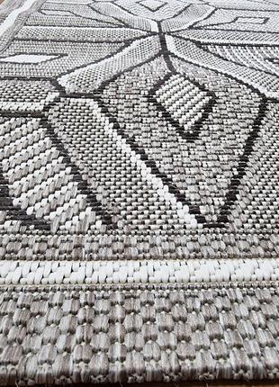 Безворсовий килим рогожка trio 1.33х1.903 фото