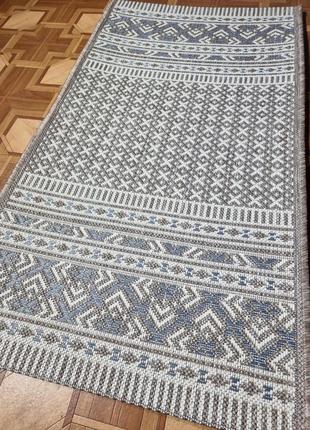 Безворсовий килим рогожка trio 0.60х1.102 фото