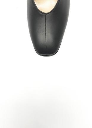 Кожаные черные туфли2 фото