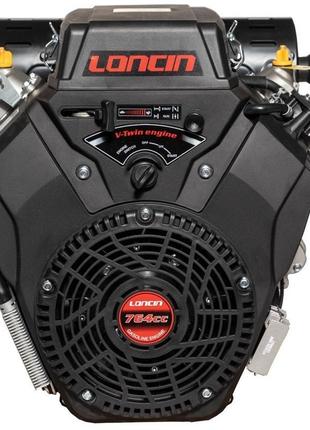 Двигун бензиновий loncin lc2v80fd (30 л.с., ел. стартер, шпонк...