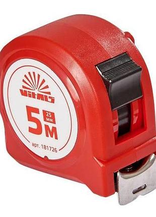 Рулетка 5 м × 25 мм vitals