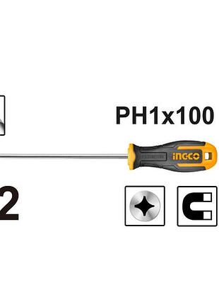 Вікрутка хрестування s2 ph1×100 мм ingco industrial