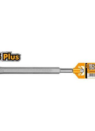 Зубило плоске sds plus 14×250×40 мм ingco