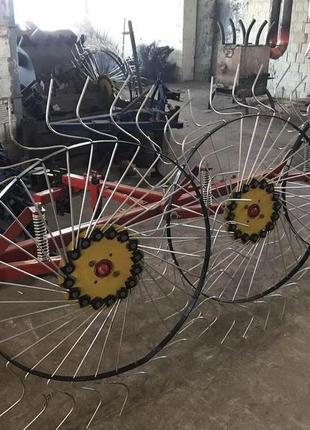 Сіноворушилка сонечко на 3 колеса тм ара (одна точка, мототрак...