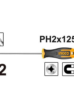 Вікрутка хрестування s2 ph2×125 мм ingco industrial