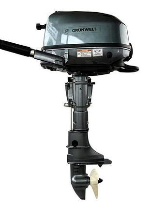 Лодковий мотор grunwelt gw-600wk (водне охолодження)