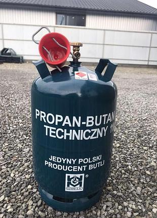 Газовий балон 27 л побутовий (пропан-бутан, польша)