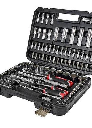 Набір головок торцевих 1/4″ та 1/2″ 94 предмети vitals master
