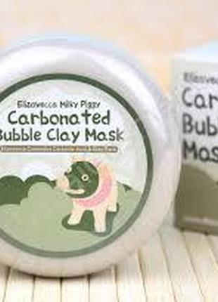 Бульбашкова маска elizavecca milky piggy carbonated bubble clay m