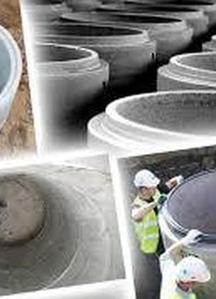 Вироби залізобетонні для колодязів водопроводу та каналізації
