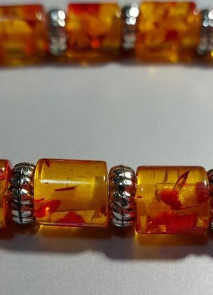 Вінтажне намисто, люцит