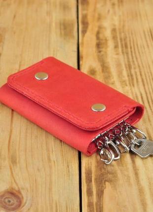 Кожаный кожаный кошелек для ключей, кошелек для карточек2 фото