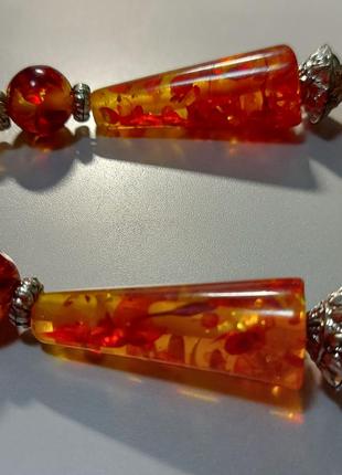 Вінтажне намисто, люцит