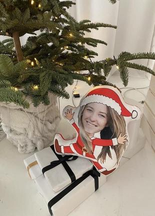 Новогодняя подушка, новогодние игрушки, корпоративные подарки, именные подарки,...