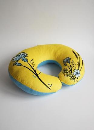 Подушка для путешествий кошки, дорожная подушка кошки, подарок на новый год, подушка в авто котики.7 фото