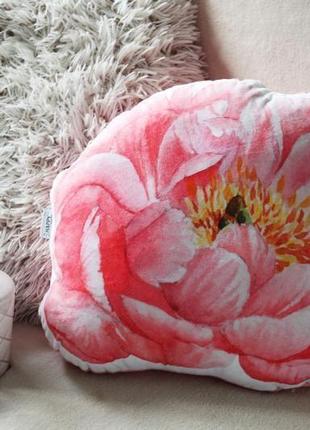 Подушка квітка, подушка півонія, подарунок мамі, подарунок жінці на 8 березня4 фото