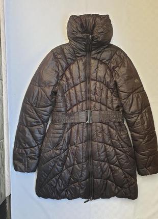 Зимний пуховик с воротником hollywood milano