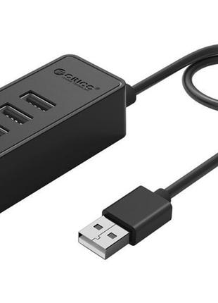 Концентратор usb2.0 orico w5p-u2-030-bk-pro black (ca911424) 4...