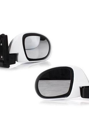 Дзеркала бічні ваз 2101, 2103, 2106 білі складні vitol зб 3252b white