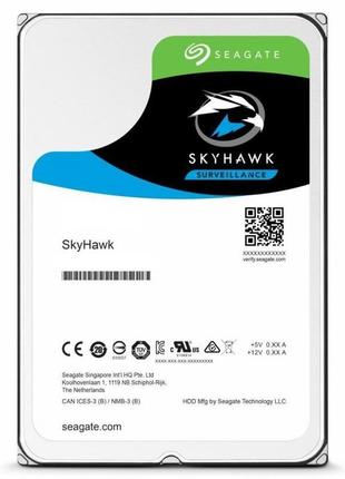 Накопичувач hdd sata 2.0tb seagate skyhawk surveillance 64mb (...