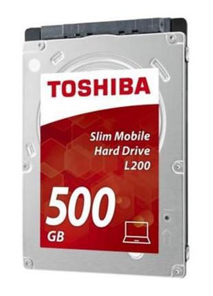 Hdd 2.5" sata 500gb toshiba l200 5400rpm 8mb (hdwk105uzsva)