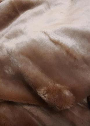 Зимова постіль велюр полоска євро бєж