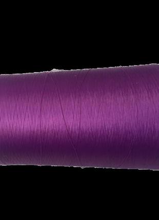 Нитка текстурована некруч 100% pe 150d/1 цв s-526 фіолетовий (боб 15000ярд/60 боб) veritas (ex. nitex), біб (велл-3332 фото