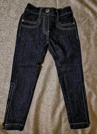 Нові джинси на дівчинку1 фото