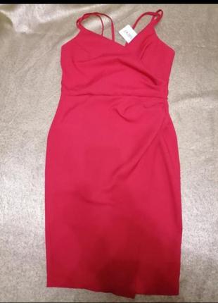 Розпродаж червоне плаття3 фото