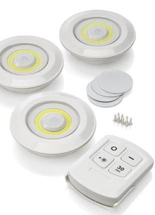 Ukc LED лампи led light with remote control світлодіодний сенсо...