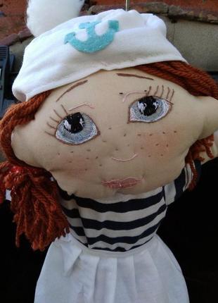 Очаровашка морячка лялька з блакитними очима2 фото