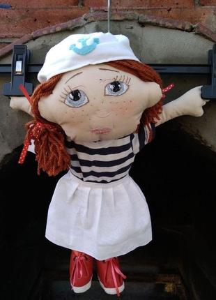 Очаровашка морячка лялька з блакитними очима1 фото