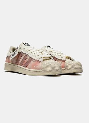 Женские кроссовки superstar cappuccino pink