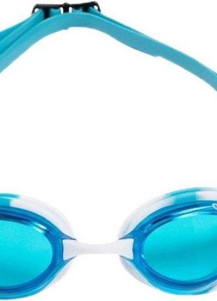 Очки для плавания arena python голубой, белый osfm (1e762-120 osfm)1 фото