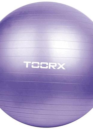 Мяч для фитнеса toorx gym ball 75 cm purple (ahf-013)