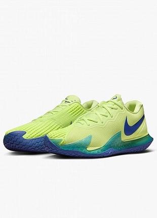 Мужские кроссовки для тенниса nike zoom vapor cage 4 rafa желтый 44 (dd1579-700 44)4 фото