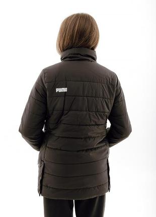 Жіноча куртка puma ess+ padded jacket чорний xs (7d67536401 xs)2 фото