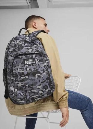 Рюкзак puma academy backpack 19l серый уни 20x37x30 см (079133-21)3 фото