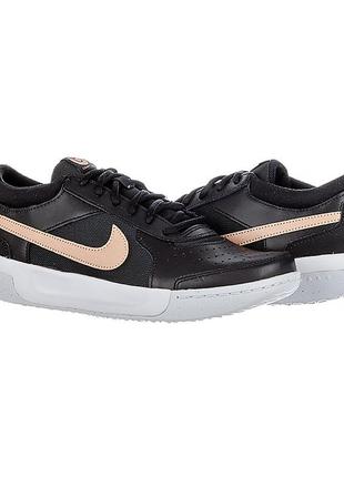 Жіночі кросівки nike zoo court lite 3 чорний 39 (7ddv3279-001 39)