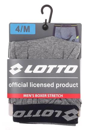 Труси-слипи lotto men's boxer 1-pack m gray 30510918-32 фото