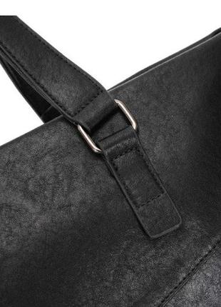 Мужской женский деловой портфель сумка для документов формат а4 экокожа черный, мужская сумка для ноутбука9 фото