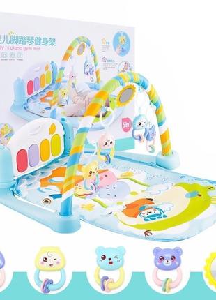 Розвивальний музичний килимок 9921 baby toys