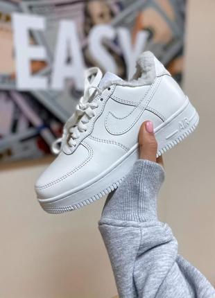 Зимові кросівки nike air force 1 af1 low winter кросівки черевики