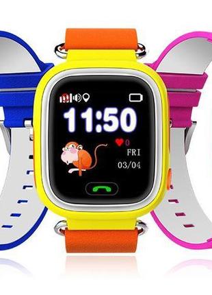 Дитячі розумні gps годинник smart baby watch q60 з трекером ві...