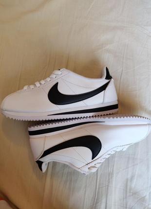 Оригінал шкіра nike classic cortez leather кросівки найк кортез