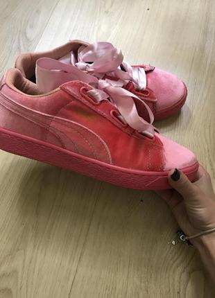 Кросівки verdes puma by rihanna velvet